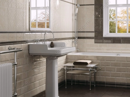 Бордюр Kerama Marazzi  Багет Эль-Реаль беж 5х20 глянцевый фото в интернет-магазине Мегастроймаркет