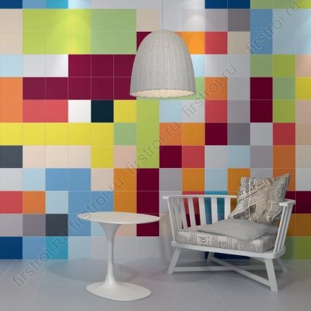 Плитка Kerama Marazzi  Калейдоскоп блестящий оранжевый 20х20 глянцевая фото в интернет-магазине Мегастроймаркет