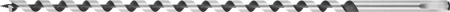Сверло по дереву, спираль Левиса, HEX xвостовик, URAGAN 29465-450-12, D12x450мм (29465-450-12)