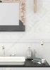 Декор Creto  Athena White 01 25х60 глянцевый фото в интернет-магазине Мегастроймаркет Декор Creto  Athena White 01 25х60 глянцевый фото в интернет-магазине Мегастроймаркет