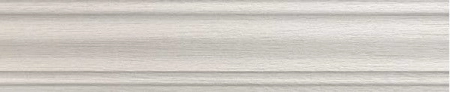 Плинтус Kerama Marazzi  Фрегат белый 8х39.8 структурированный