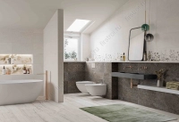 Плитка Creto  Flamel Dark 31х61 матовая фото в интернет-магазине Мегастроймаркет