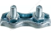 Зажим для стальных канатов двойной DUPLEX цинк 6мм