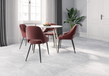 Керамогранит Creto  Space Stone серый 60x60 матовый фото в интернет-магазине Мегастроймаркет