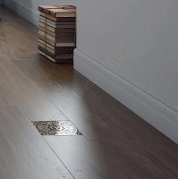 Ступень Kerama Marazzi  Сальветти венге угловая правая клееная 33х33 матовая фото в интернет-магазине Мегастроймаркет