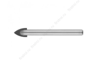 Сверло по кафелю, керамике стеклу с двумя режущими лезвиями цилиндрический хвостовик, 4мм STAYER 2986-04 (2986-04) фото в интернет-магазине Мегастроймаркет