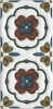 Декор Kerama Marazzi  Клемансо орнамент 7.4х15 глянцевый (STG/B617/16000)