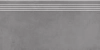 Ступень Kerama Marazzi  Мирабо серый обрезной 30х60 матовая