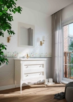 Вставка Creto Flora color 20х60 матовый фото в интернет-магазине Мегастроймаркет