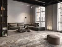 Керамогранит Kerama Marazzi  Антик Вуд серый обрезной 20х160 матовый фото в интернет-магазине Мегастроймаркет