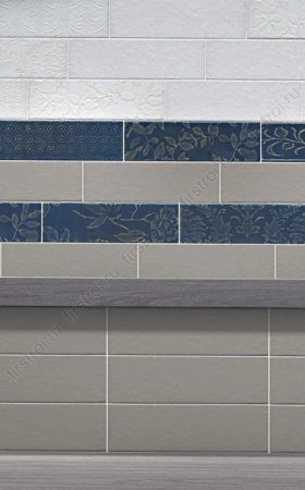 Плитка Kerama Marazzi  Кампьелло белый 8.5х28.5 матовая фото в интернет-магазине Мегастроймаркет