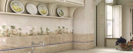 Плитка Kerama Marazzi  Форио беж светлый 15х15 глянцевая (18011) фото в интернет-магазине Мегастроймаркет