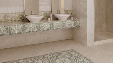 Керамогранит Kerama Marazzi  Капелла беж 50.2х50.2 глянцевый фото в интернет-магазине Мегастроймаркет