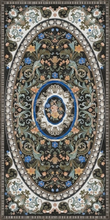 Декор Kerama Marazzi  Фиори обрезной лаппатированный 119.5х238.5 лаппатированный