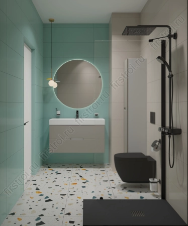 Плитка Creto  Mono ocean 30х60 глянцевая фото в интернет-магазине Мегастроймаркет