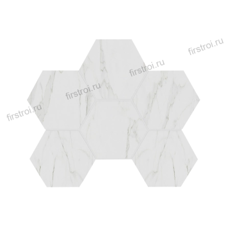 Керамогранит Estima Мозаика AB 01 Hexagon 25x28.5 Полированный