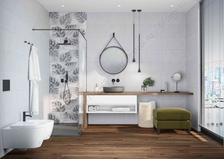 Плитка Creto  Pandora flint 30х90 матовая фото в интернет-магазине Мегастроймаркет