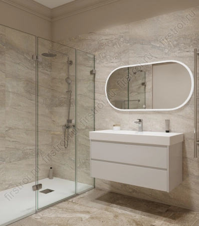 Керамогранит Creto  Dyna Fantastico Grey 80х160 глянцевый фото в интернет-магазине Мегастроймаркет