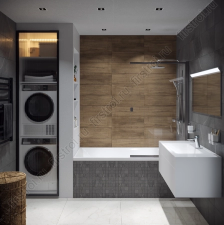 Мозаика Italon  Контемпора Карбон 30х30 патинированный фото в интернет-магазине Мегастроймаркет