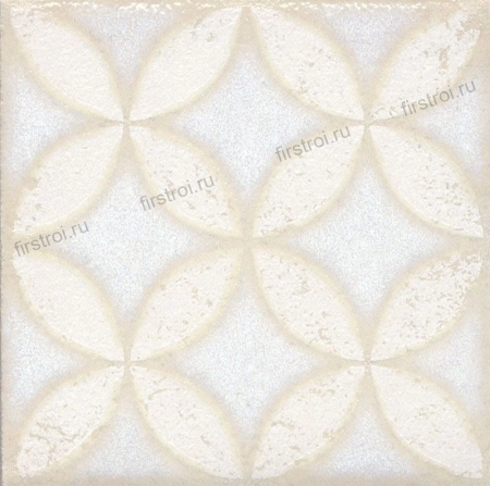 Вставка Kerama Marazzi Амальфи орнамент белый 9.9х9.9 матовый (STG/B401/1266)