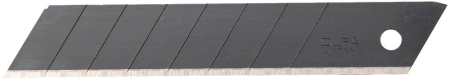 Лезвие OLFA BLACK MAX сегментированное 8 сегментов 18x100x0.5мм 50шт (OL-LBB-50B)