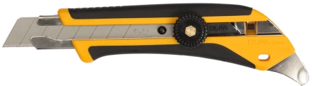 Нож OLFA двуxкомпонентный корпус трещоточный фиксатор 18мм (OL-L-5)