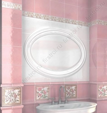 Бордюр Kerama Marazzi  Багет розовый 5х20 глянцевый фото в интернет-магазине Мегастроймаркет