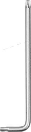 Ключ ЗУБР ЭКСПЕРТ имбусовый длинный Cr-Mo сатинированное покрытие TORX 25 (27452-25)