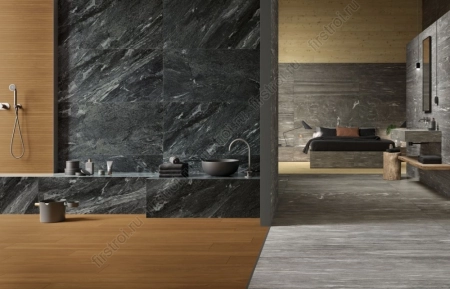 Керамогранит Italon Скайфолл Палиссандро 20х160 ректифицированный матовый фото в интернет-магазине Мегастроймаркет