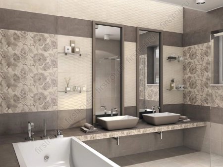 Плитка Kerama Marazzi  Беневенто коричневый обрезной 30х89.5 матовая (13020R) фото в интернет-магазине Мегастроймаркет