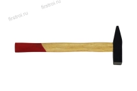 Молоток с квадратным бойком деревянная ручка 100г Политех фото в интернет-магазине Мегастроймаркет
