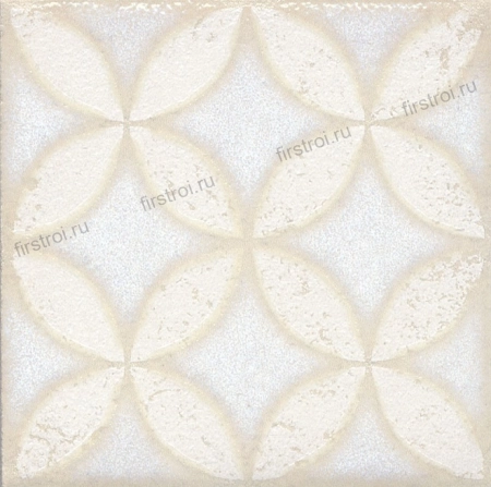 Вставка Kerama Marazzi Амальфи орнамент белый 9.8х9.8 матовый (STG/B401/1266H)