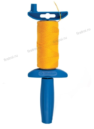 Шнур ЗУБР нейлоновый для строительных работ сменная шпуля на катушке 50м (06410-50)