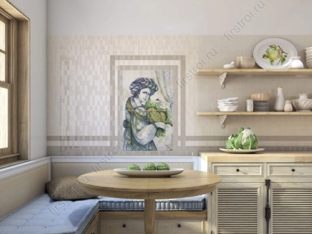 Декор Kerama Marazzi  Аверно 25х40 глянцевый (STG/D429/6000) фото в интернет-магазине Мегастроймаркет