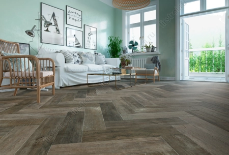 Керамогранит Creto  Rona бежевый 15х90 матовый фото в интернет-магазине Мегастроймаркет