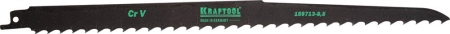 Полотно KRAFTOOL INDUSTRIE QUALITAT S617K, для эл/ножовки, Cr-V, по дереву, шаг 8,5мм, 280мм (159713-8,5)