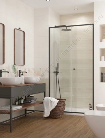 Плитка Creto  Liana milk бежевый 25х40 матовая фото в интернет-магазине Мегастроймаркет