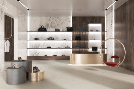 Керамогранит Kerama Marazzi  Surface Laboratory/Капрый белый 160х320 матовый фото в интернет-магазине Мегастроймаркет