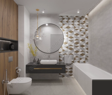 Плитка Creto  Mountain silver 25х50 матовая фото в интернет-магазине Мегастроймаркет