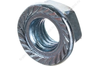 Гайка шестигранная с флянцем оцинкованная DIN 6923 М16 фото в интернет-магазине Мегастроймаркет