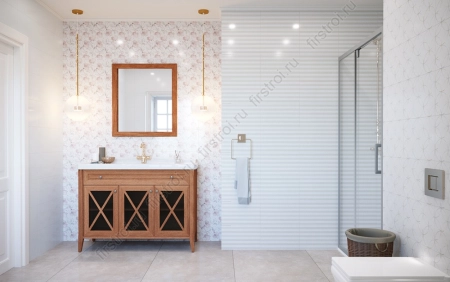 Плитка Creto  Poluna rose 25х40 матовая фото в интернет-магазине Мегастроймаркет