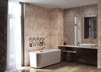 Плитка Creto  Solido Saturato 25х50 глянцевая фото в интернет-магазине Мегастроймаркет