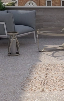 Керамогранит Kerama Marazzi  Терраццо беж декорированный обрезной 60х60 матовый фото в интернет-магазине Мегастроймаркет
