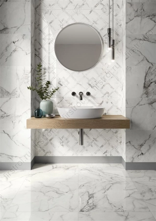 Керамогранит Villeroy&Boch Marble Arch Arctic Gold 7FLPR 2Q 60x120 фото в интернет-магазине Мегастроймаркет