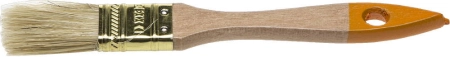 Кисть флейцевая DEXX деревянная ручка, натуральная щетина, индивидуальная упаковка, 25мм (0100-025_z02)