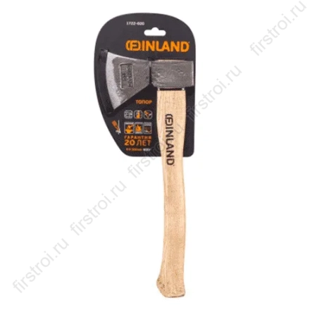 Топор кованый Finland 800г с деревянным топорищем фото в интернет-магазине Мегастроймаркет