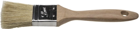 Кисть плоская STAYER UNIVERSAL-LUX светлая натуральная щетина, деревянная ручка, 38мм (01053-038)