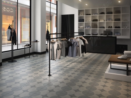 Керамогранит Kerama Marazzi  Сассолино 3 серый матовый 30х30 матовый фото в интернет-магазине Мегастроймаркет