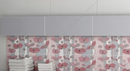 Плитка Kerama Marazzi  Городские цветы черный 20х50 матовая фото в интернет-магазине Мегастроймаркет