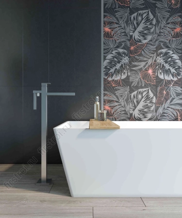 Плитка Creto  Pandora flint 30х90 матовая фото в интернет-магазине Мегастроймаркет